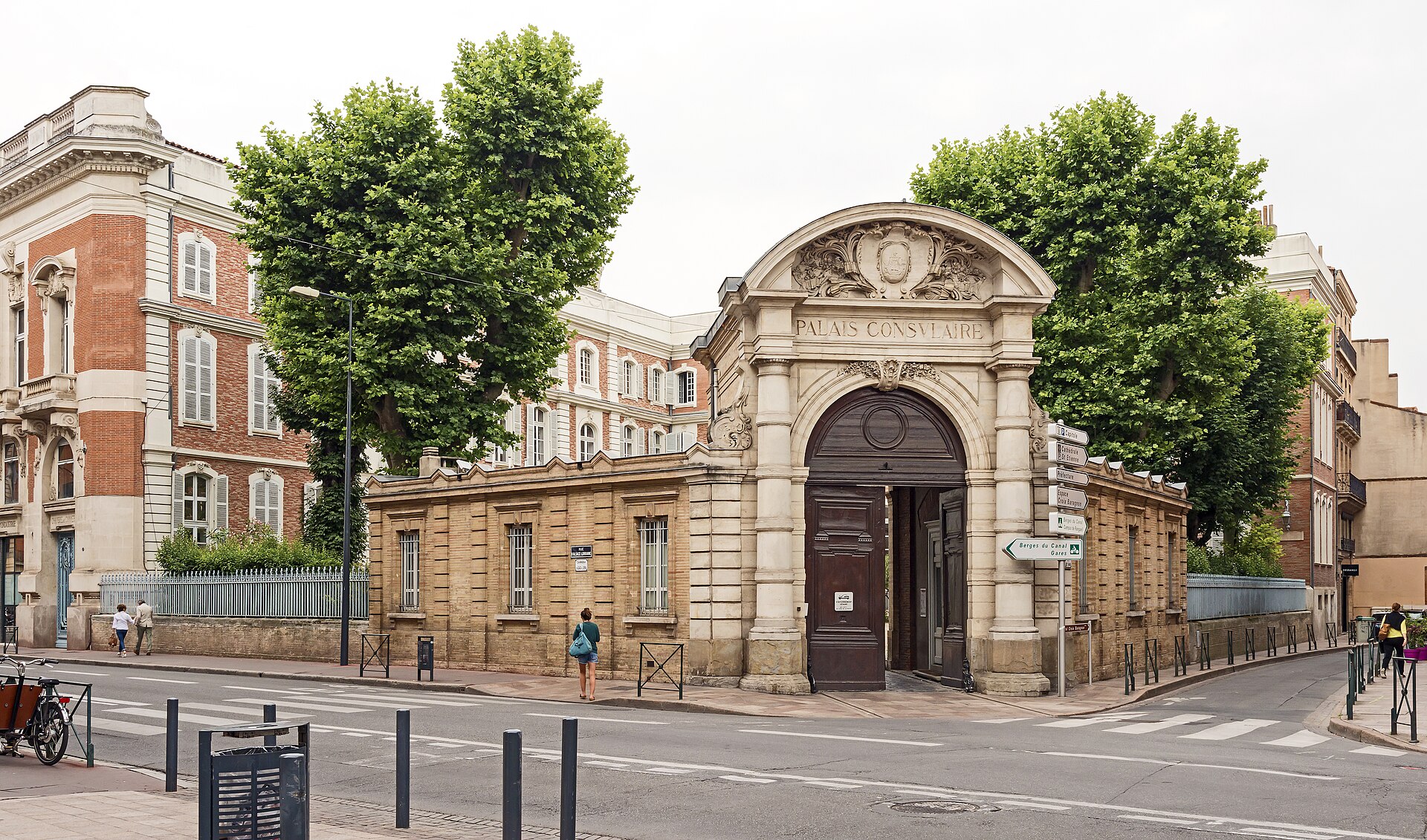 Hôtel de Ciron-Fumel, près de la rue Croix-Baragnon à Toulouse