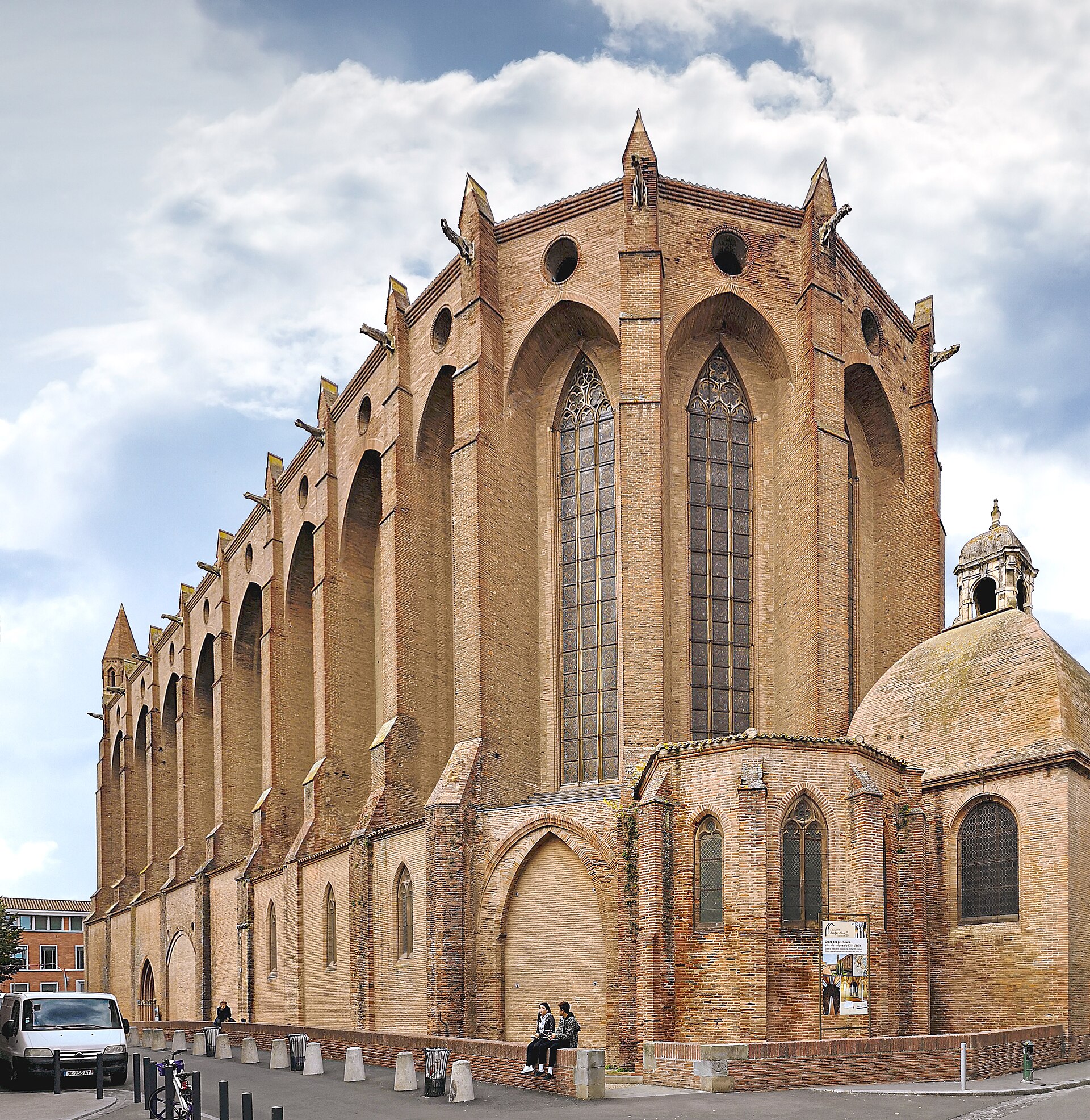 Couvent des Jacobins, brique gothique à Toulouse